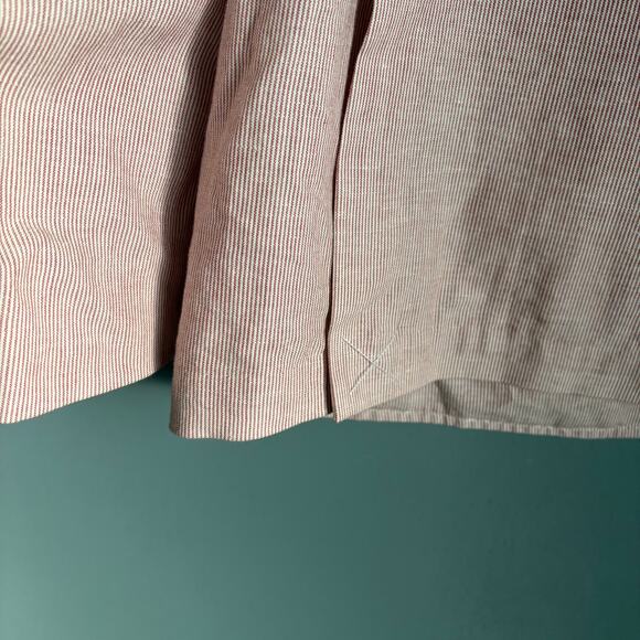 J. CREW Ludlow Somelos Men's 44 Regular NWOT Red Striped Cotton Blazer Casual - Picture 8 of 12